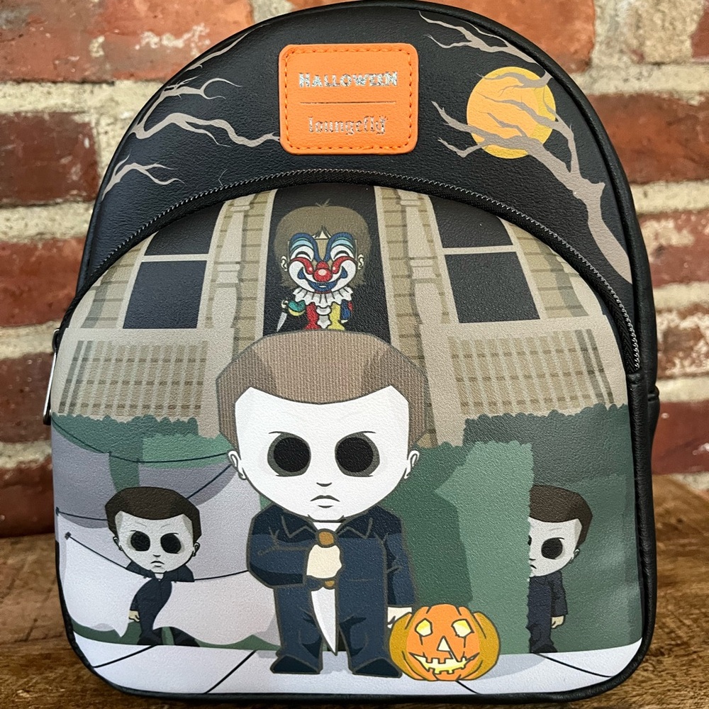 Halloween lounge fly backpack new with tags Michael Myers